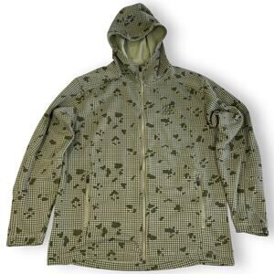 Yee Yee Mens XL Hoodie Full Zip Desert Night Camo Cotton Poly Blend